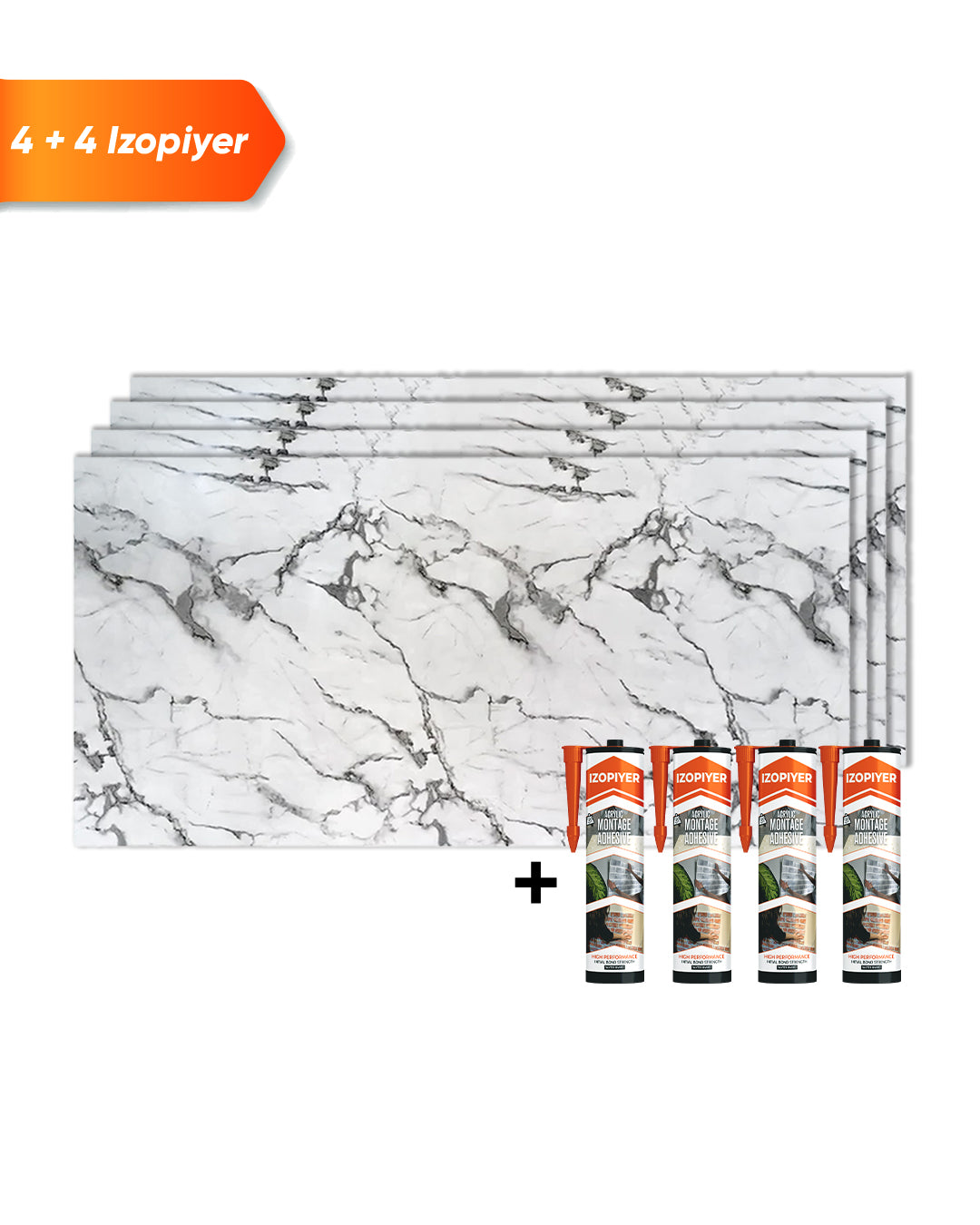 Marbre Alternative au carrelage de salle de bain/ Arctic Breeze V-14