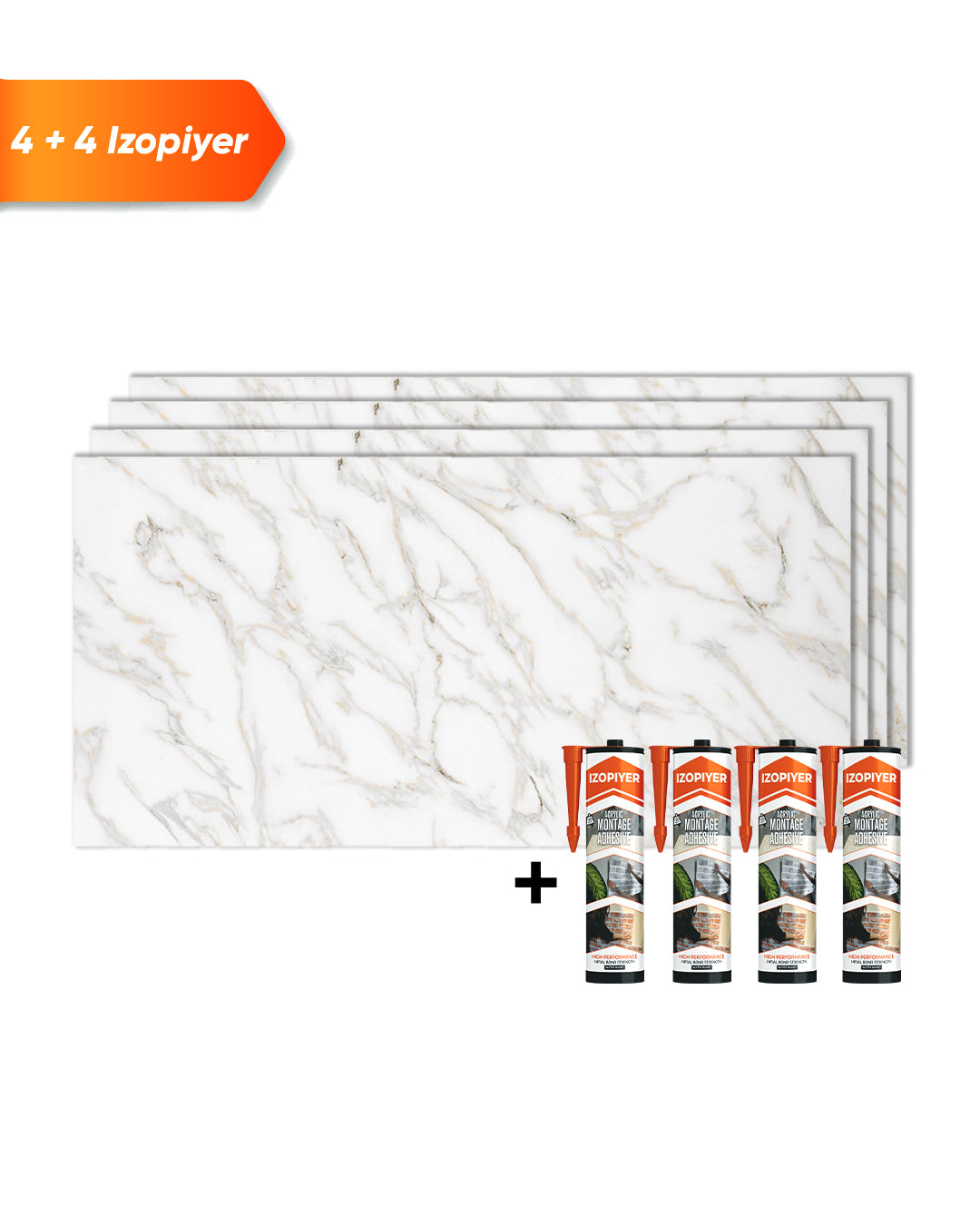 Marbre Alternative au carrelage de salle de bains/cuisine Calacada