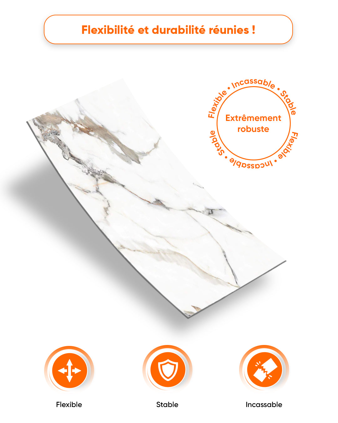 Marbre Alternative au carrelage de salle de bain/ Garden Of Eden V-04