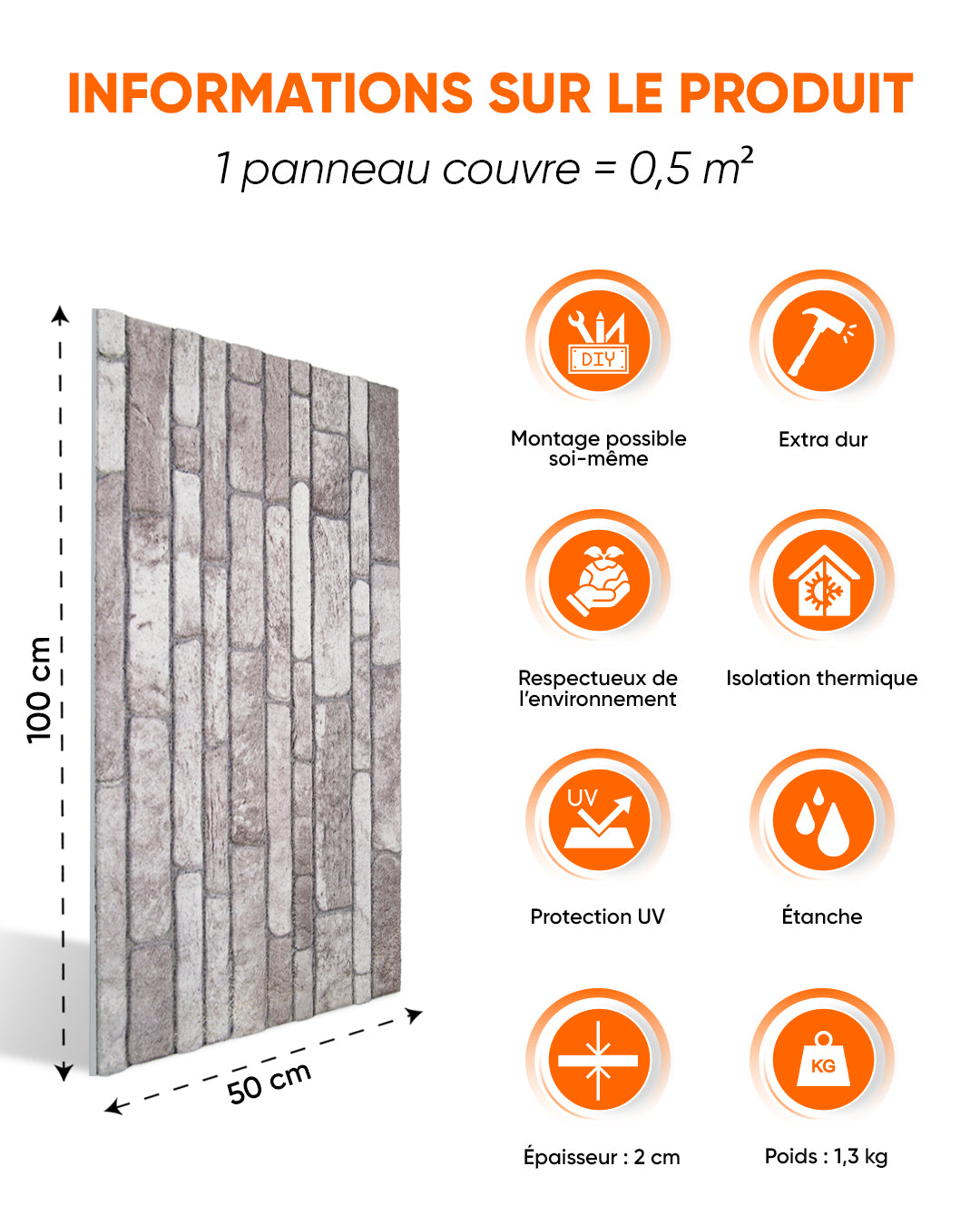 PANNEAU DÉCORATIF 3D Cream Dream N-04