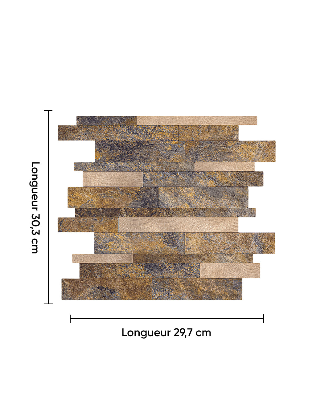 Carrelage mural en mosaïque carrelage mural auto-adhésif | Nature Painting Mosaics WJS-3145