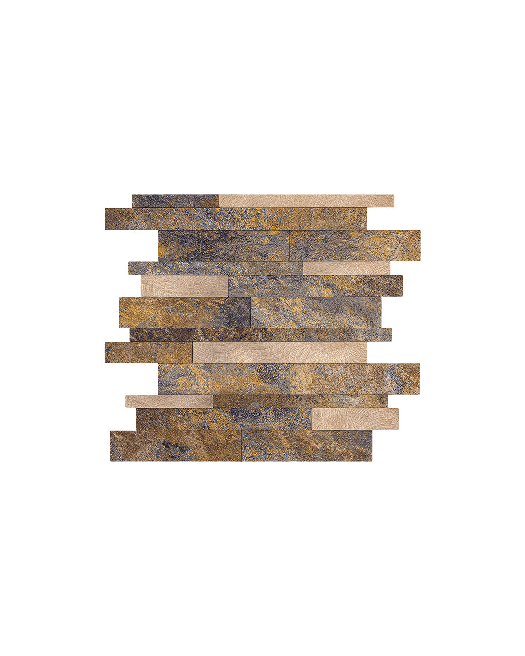 Carrelage mural en mosaïque carrelage mural auto-adhésif | Nature Painting Mosaics WJS-3145