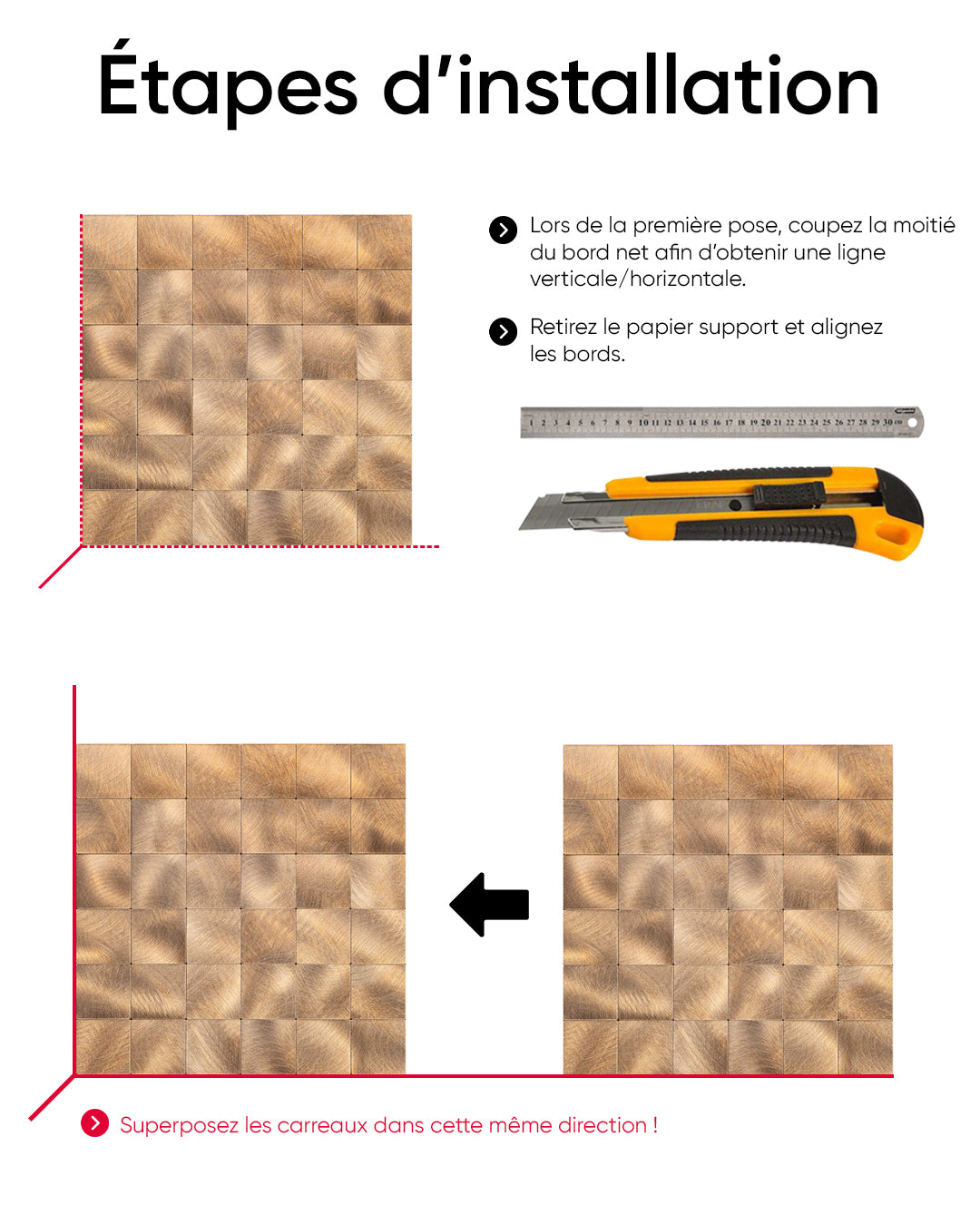 Carrelage mural en mosaïque carrelage mural auto-adhésif | Pastel Dream Mosaics WJS-473