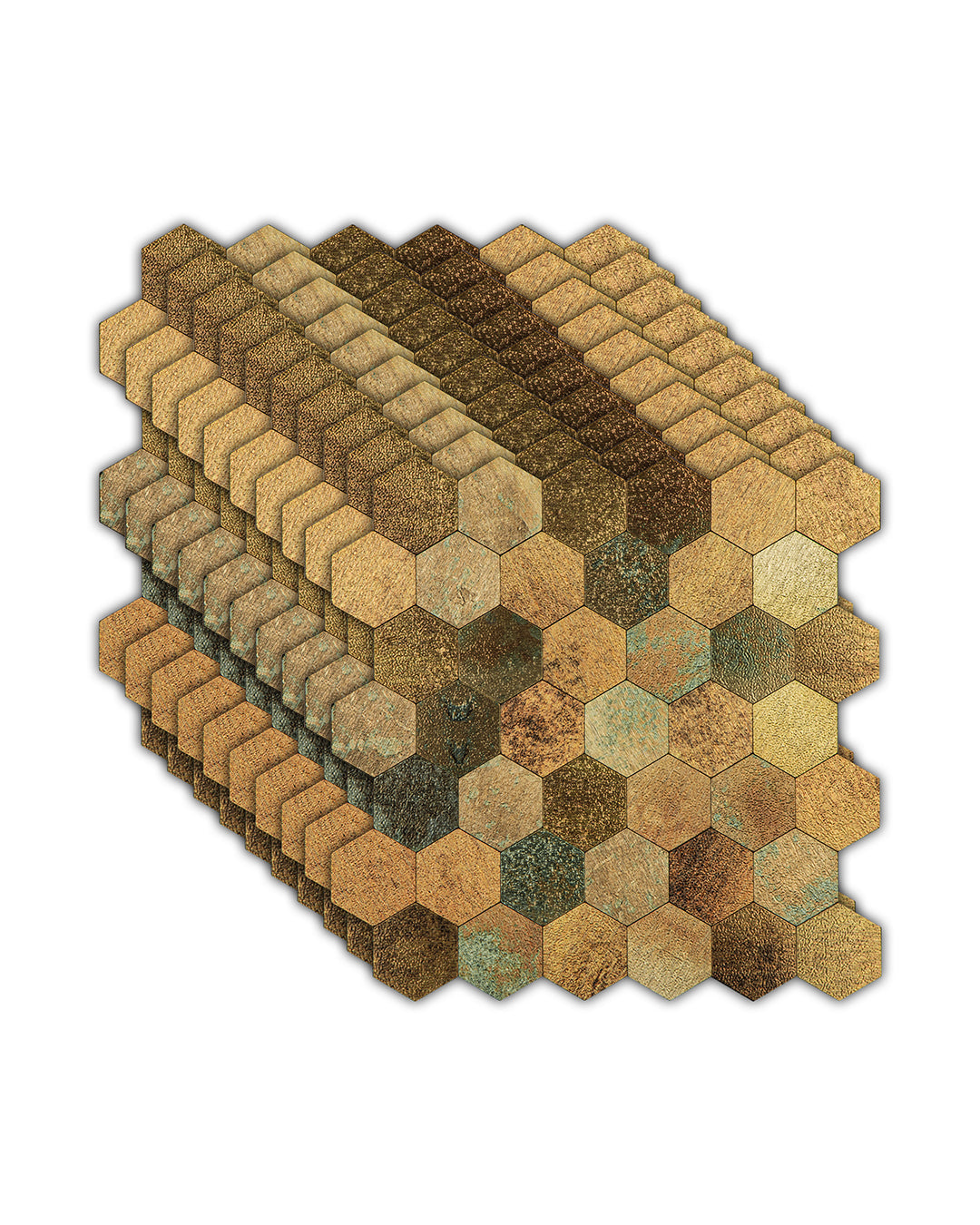 Carrelage mural en mosaïque carrelage mural auto-adhésif | Colourful Mosaics WJY121