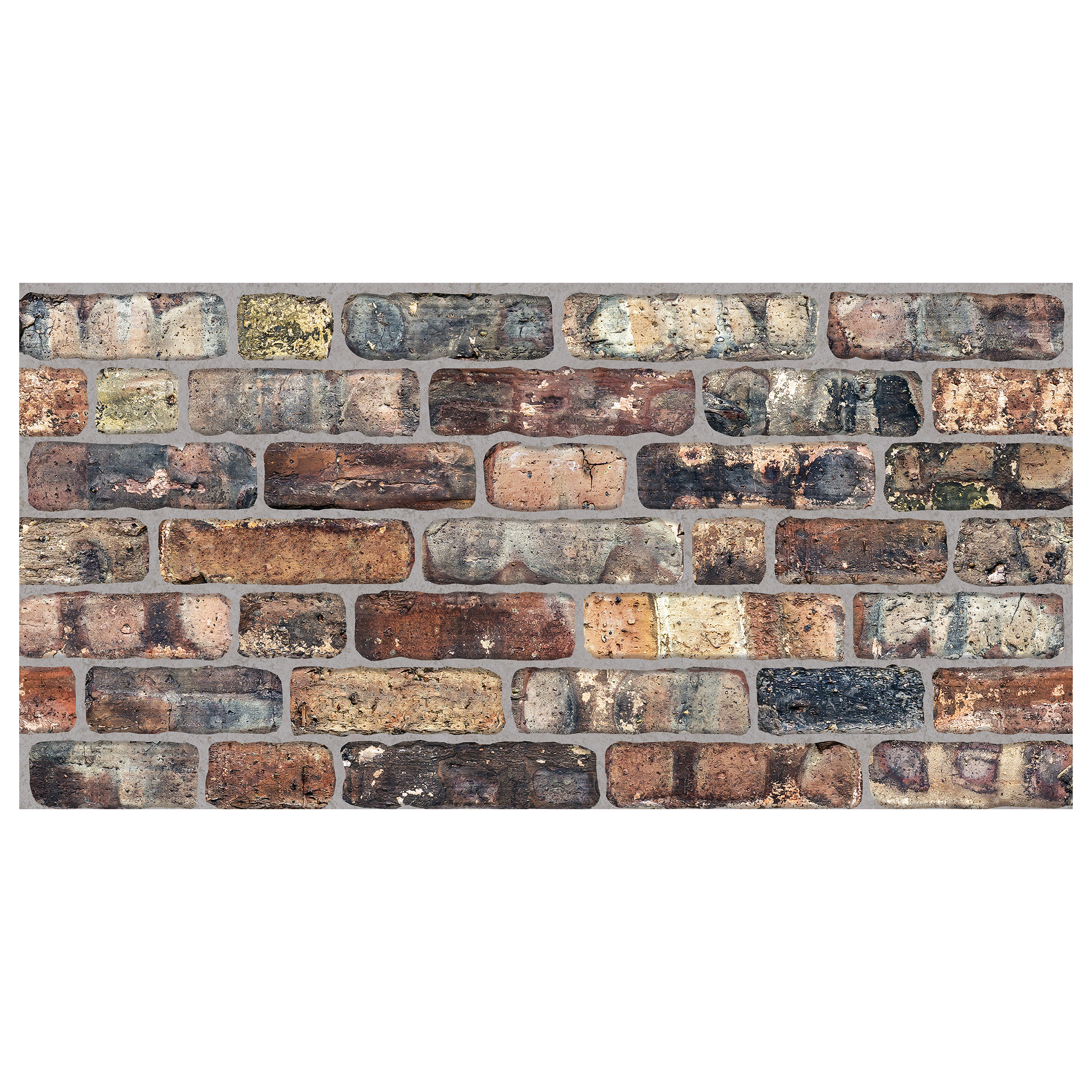 VIEILLE RUE 100x50cm Article: L-1806 Briquette De Parement 3D
