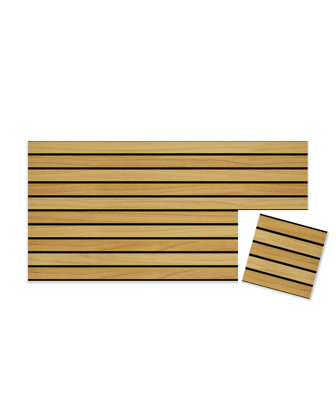 Panneaux d'aspect lattes de bois Article : Light Wood AP-01 Revêtement mural