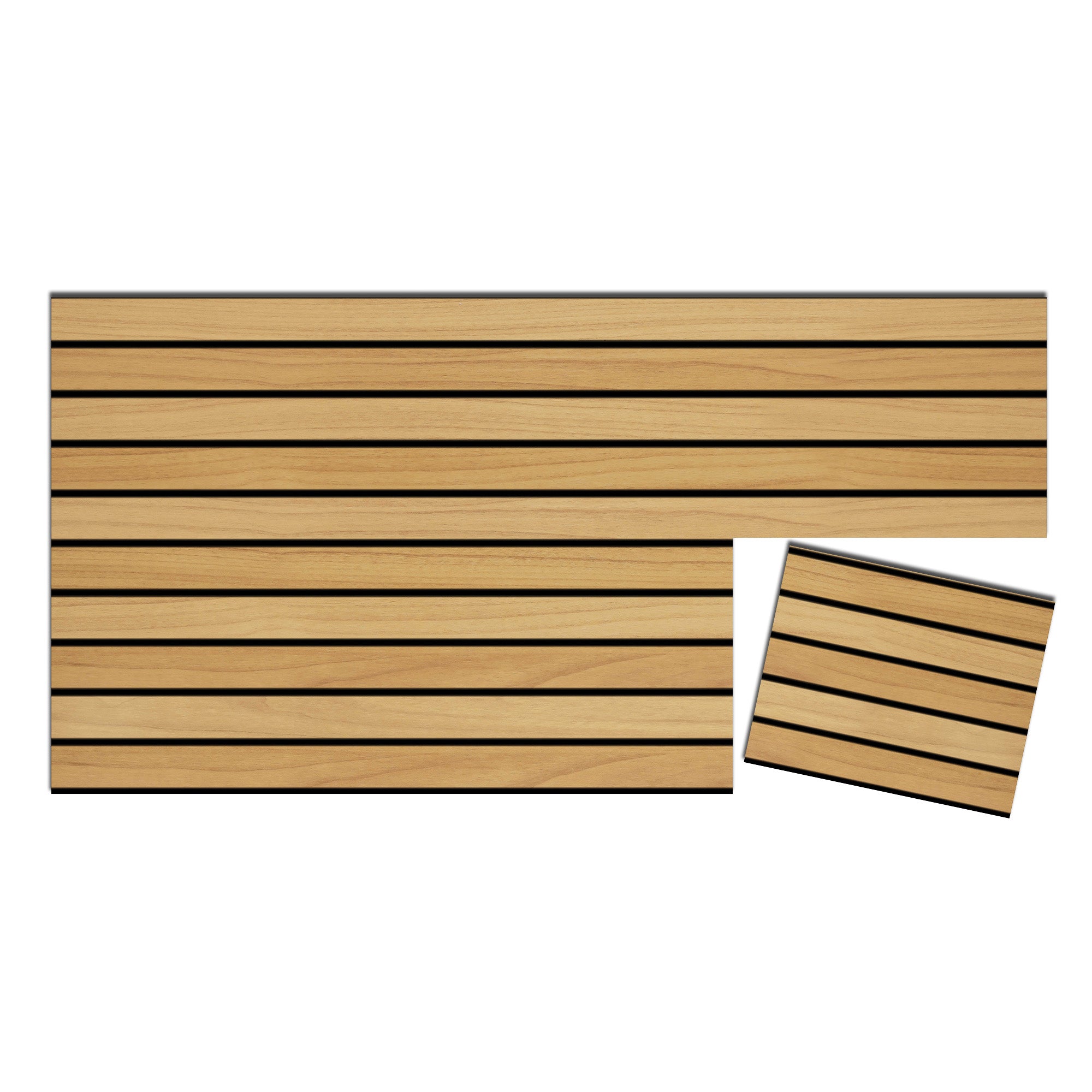 Panneaux d'aspect lattes de bois Article : Light Wood AP-01 Revêtement mural
