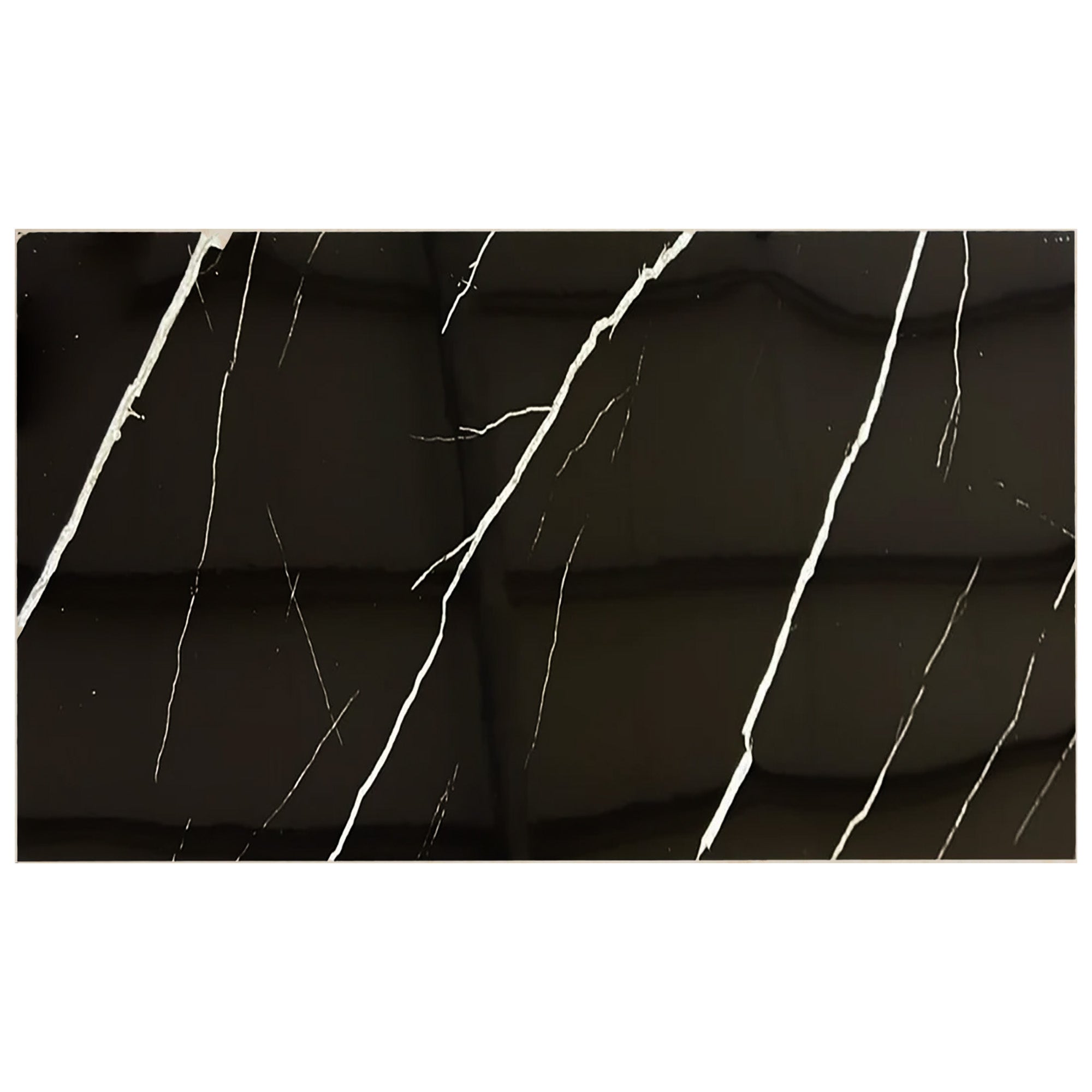 Marbre Alternative au carrelage de salle de bain/ Black Lightning V-02