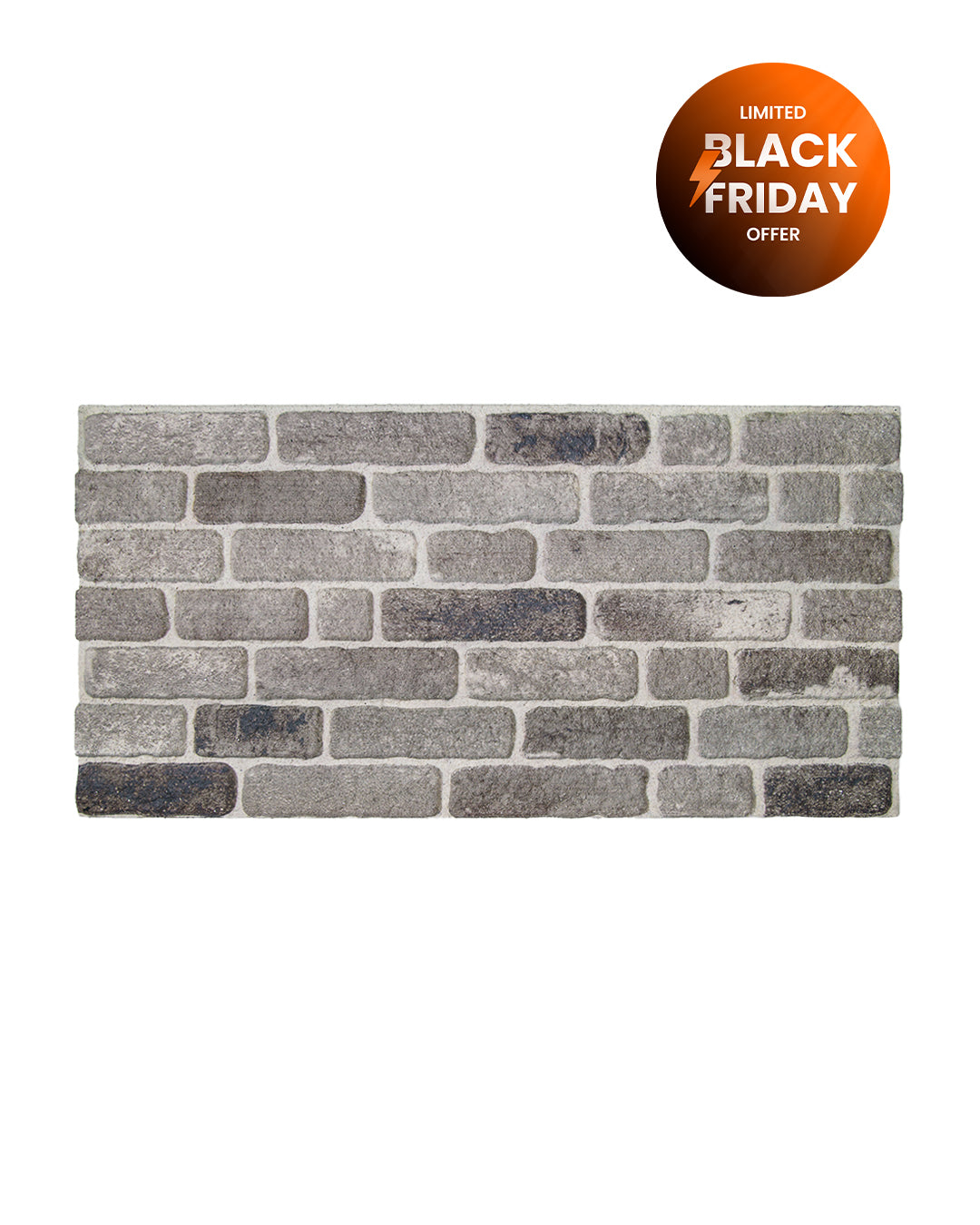 Path Of Gray 100x50cm Article: L-1926 Revêtement Mural 3D