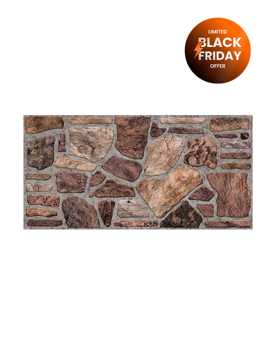 Berlin Stone SM-8 Faux Revêtement Mural