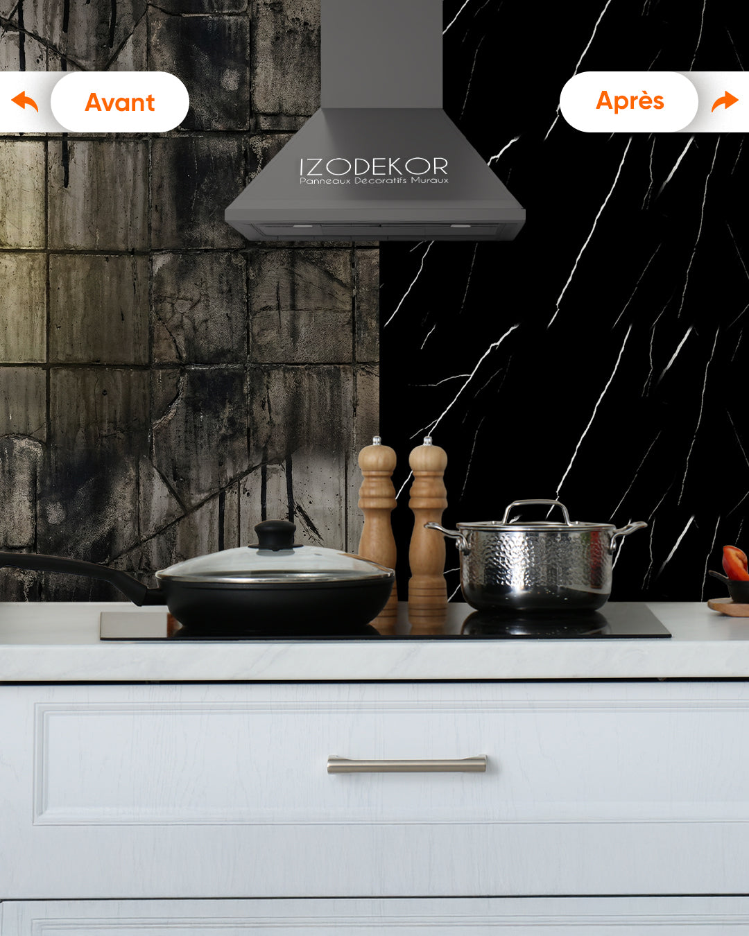 Marble Alternative to Bathroom Tiles/ Black Lightning V-02