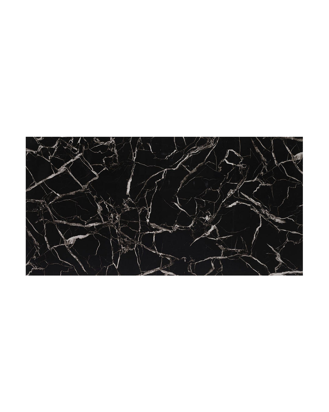 Marbre Alternative au carrelage de salle de bain/cuisine Black White