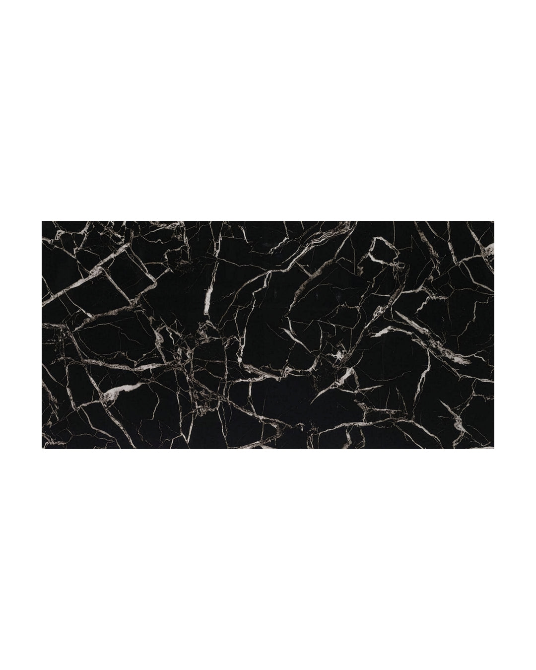 Marbre Alternative au carrelage de salle de bain/cuisine Black White
