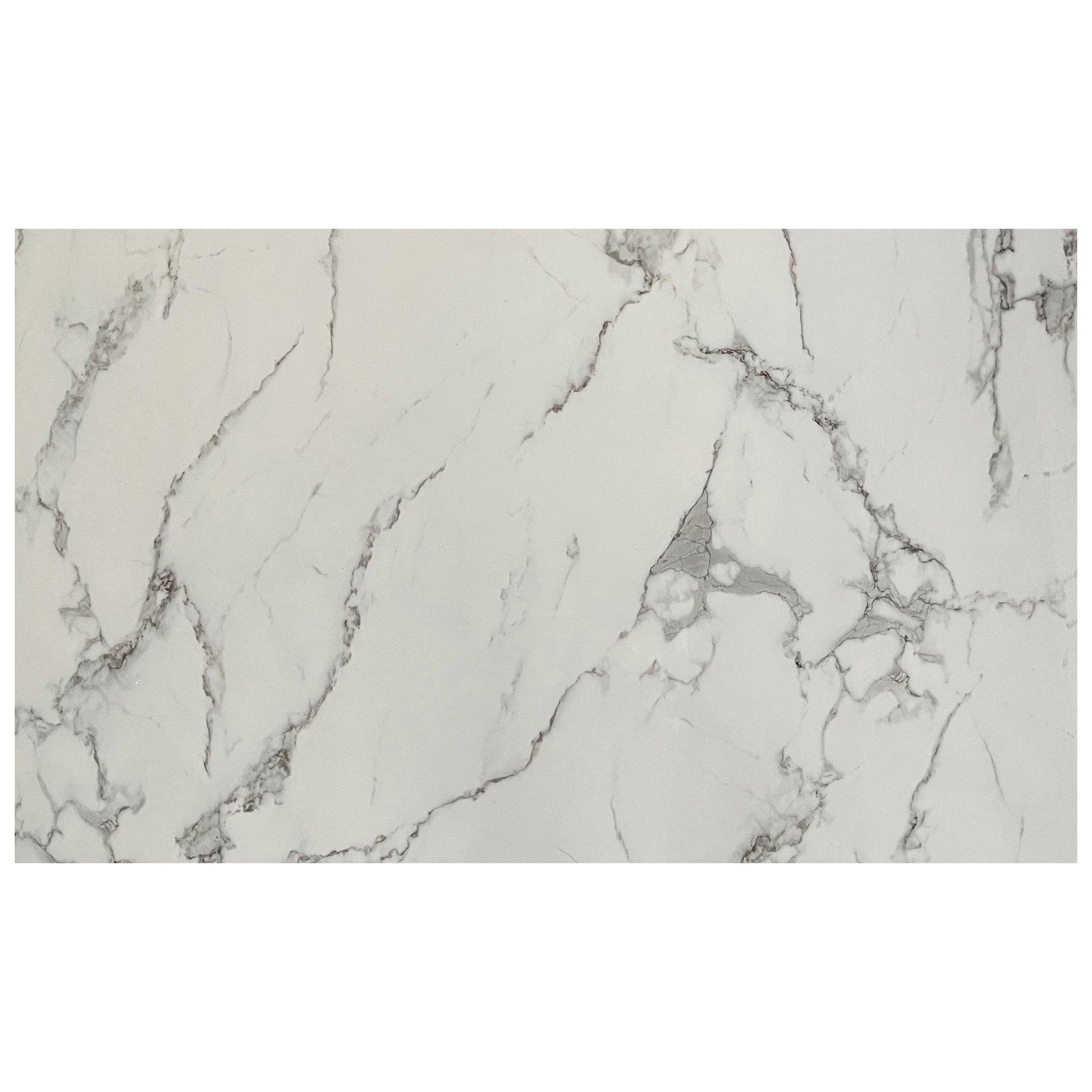 Marbre Alternative au carrelage de salle de bain/cuisine Carrara