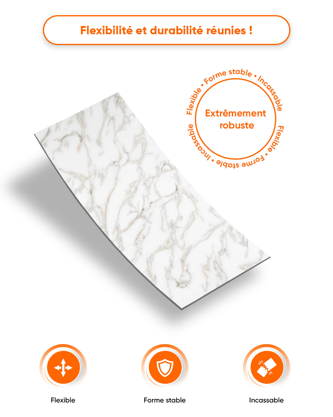 Marble Alternative to Calacada Bathroom/Kitchen Tiles
