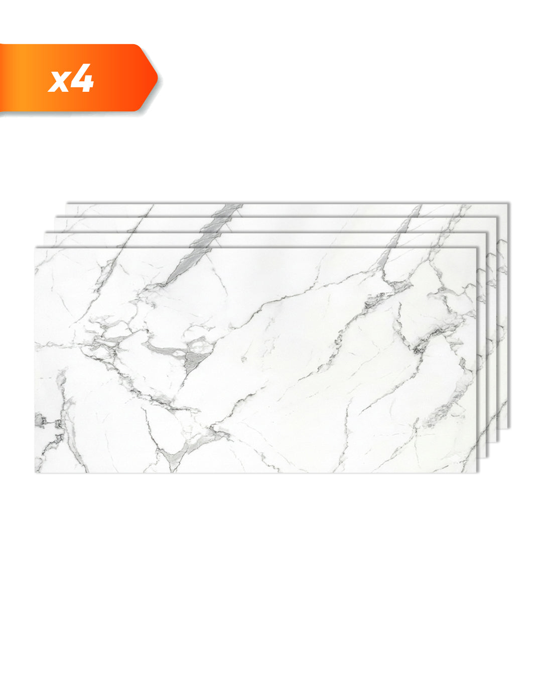 Marble Alternative to Carrara Bathroom/Kitchen Tiles