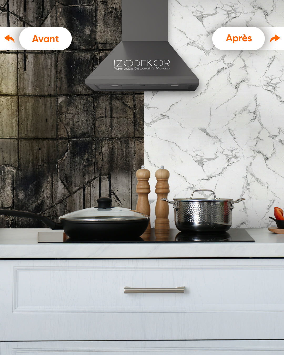 Marble Alternative to Carrara Bathroom/Kitchen Tiles