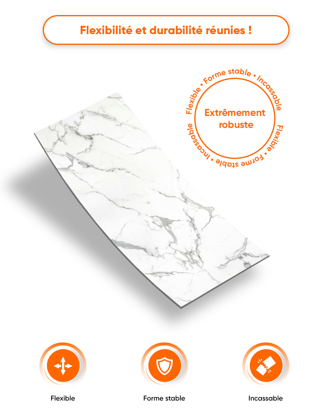Marble Alternative to Carrara Bathroom/Kitchen Tiles