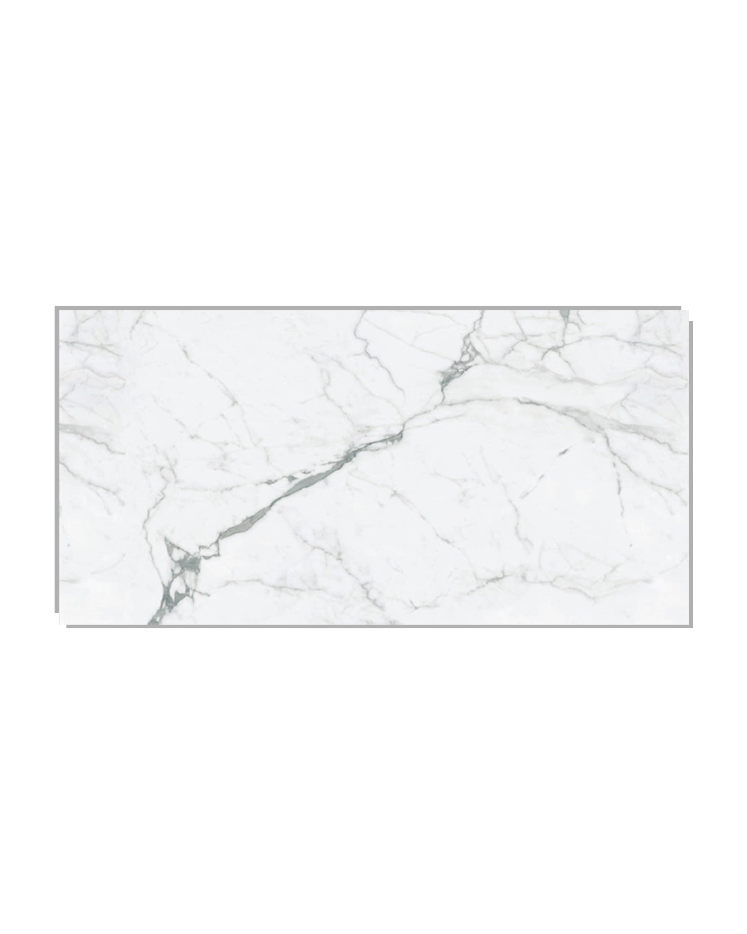 SPC Panneau Mural Blanc 60x120 cm – Carrara Marmor