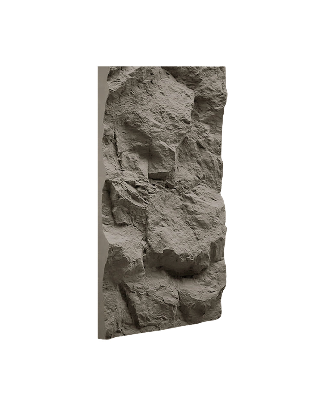 Panneaux muraux PU effet pierre | 60x120 cm | épaisseur 5 cm | Dark Grey Stone
