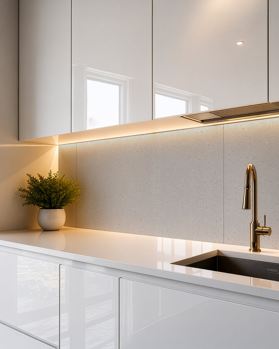 Panneau mural SPC 60x120 cm | Revêtement mural étanche | Infinite Elegance