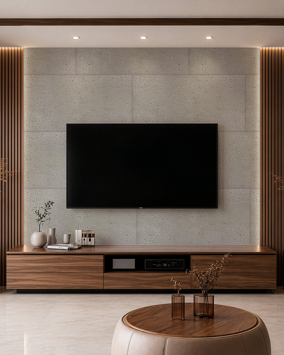 Panneau mural SPC 60x120 cm | Revêtement mural étanche | Infinite Elegance