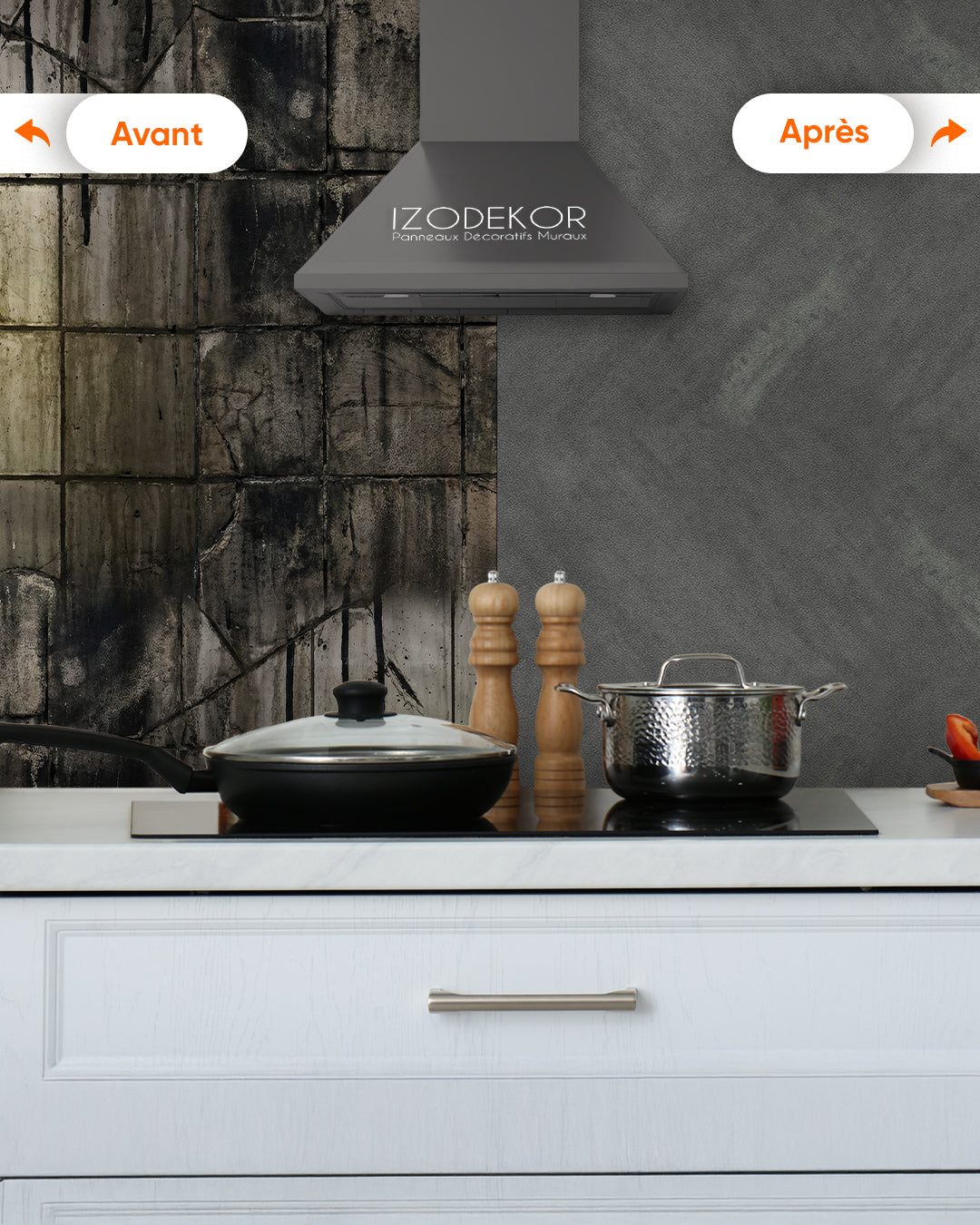 Concrete alternative to Iron Hand bathroom/kitchen tiles