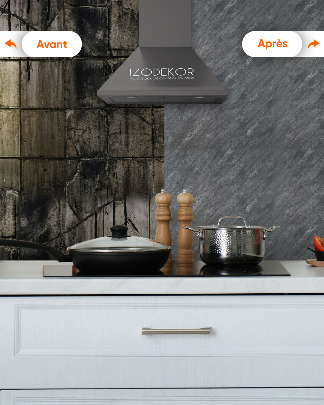 Concrete alternative to Iron Hand bathroom/kitchen tiles