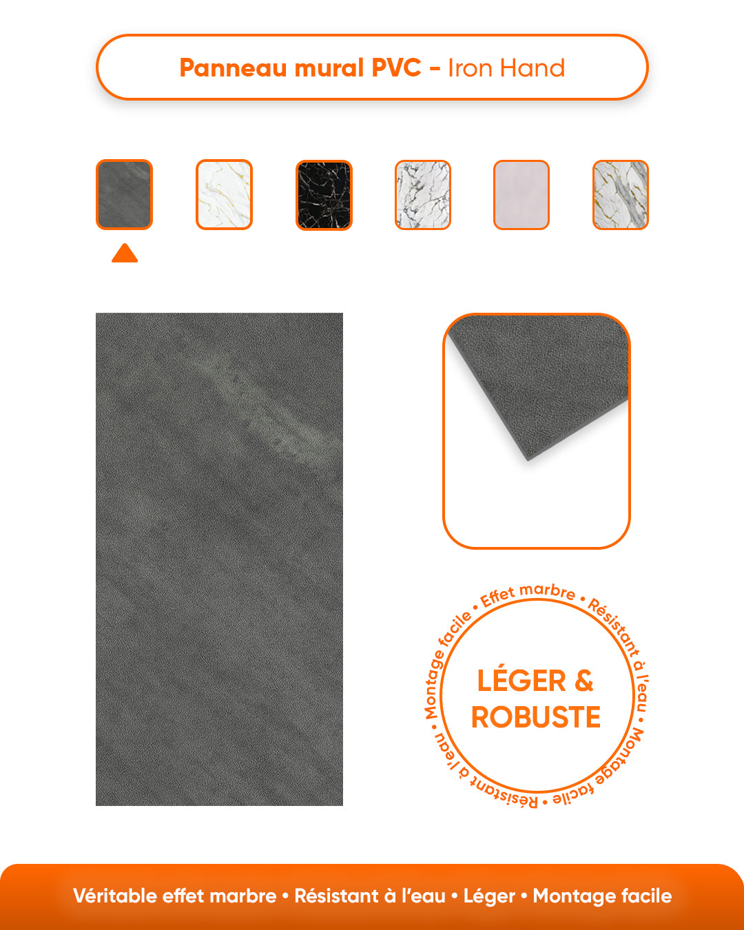 Concrete alternative to Iron Hand bathroom/kitchen tiles