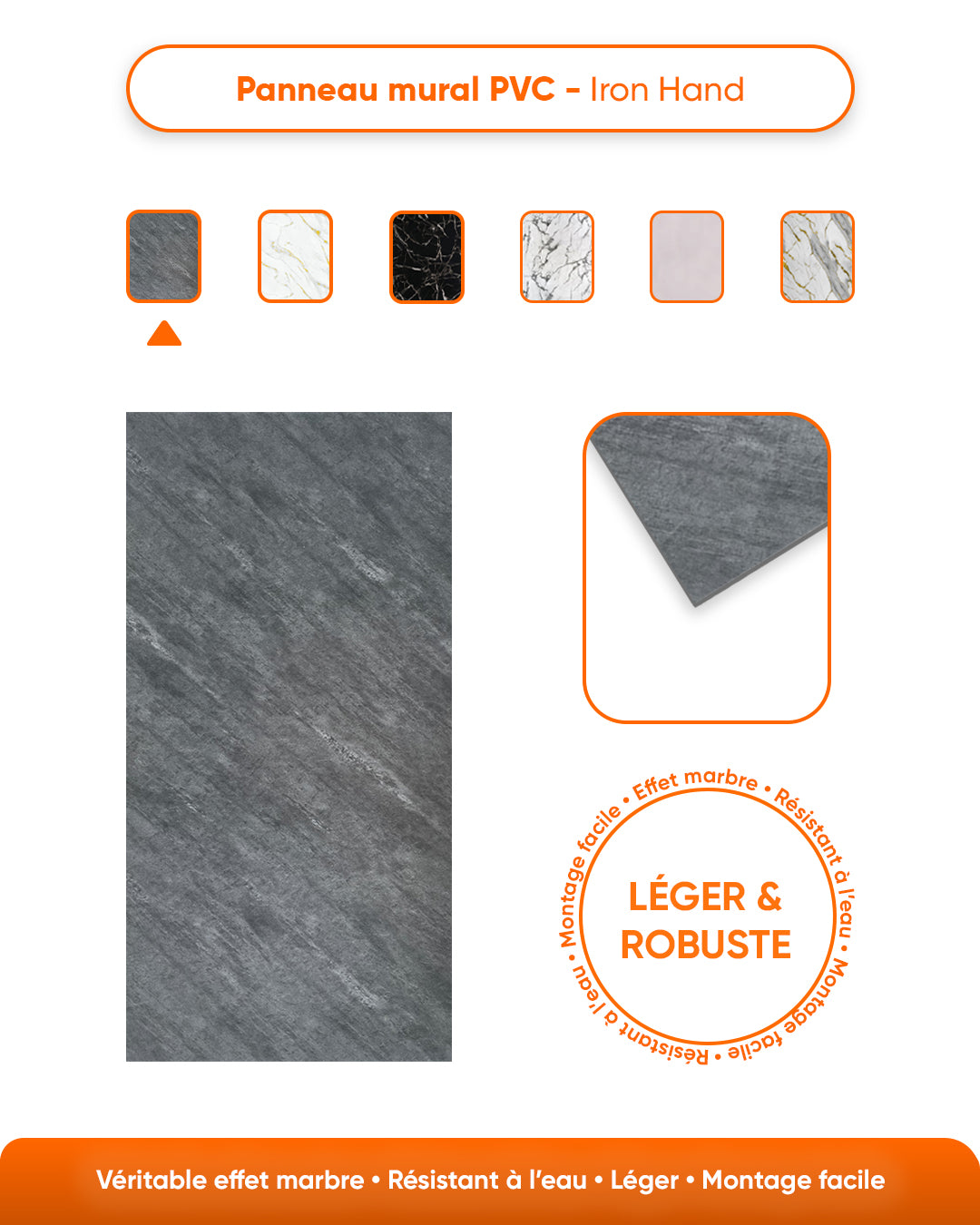 Concrete alternative to Iron Hand bathroom/kitchen tiles