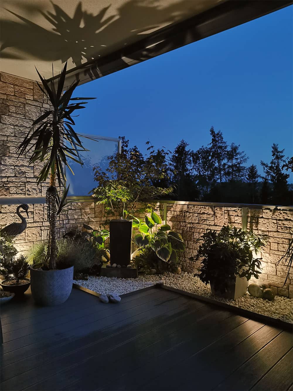 Backyard 100x50cm Article: K-04 Revêtement Mural 3D