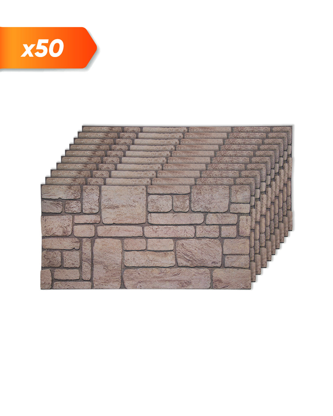 Ancient Traces K-03 Faux 3D Wall Covering 