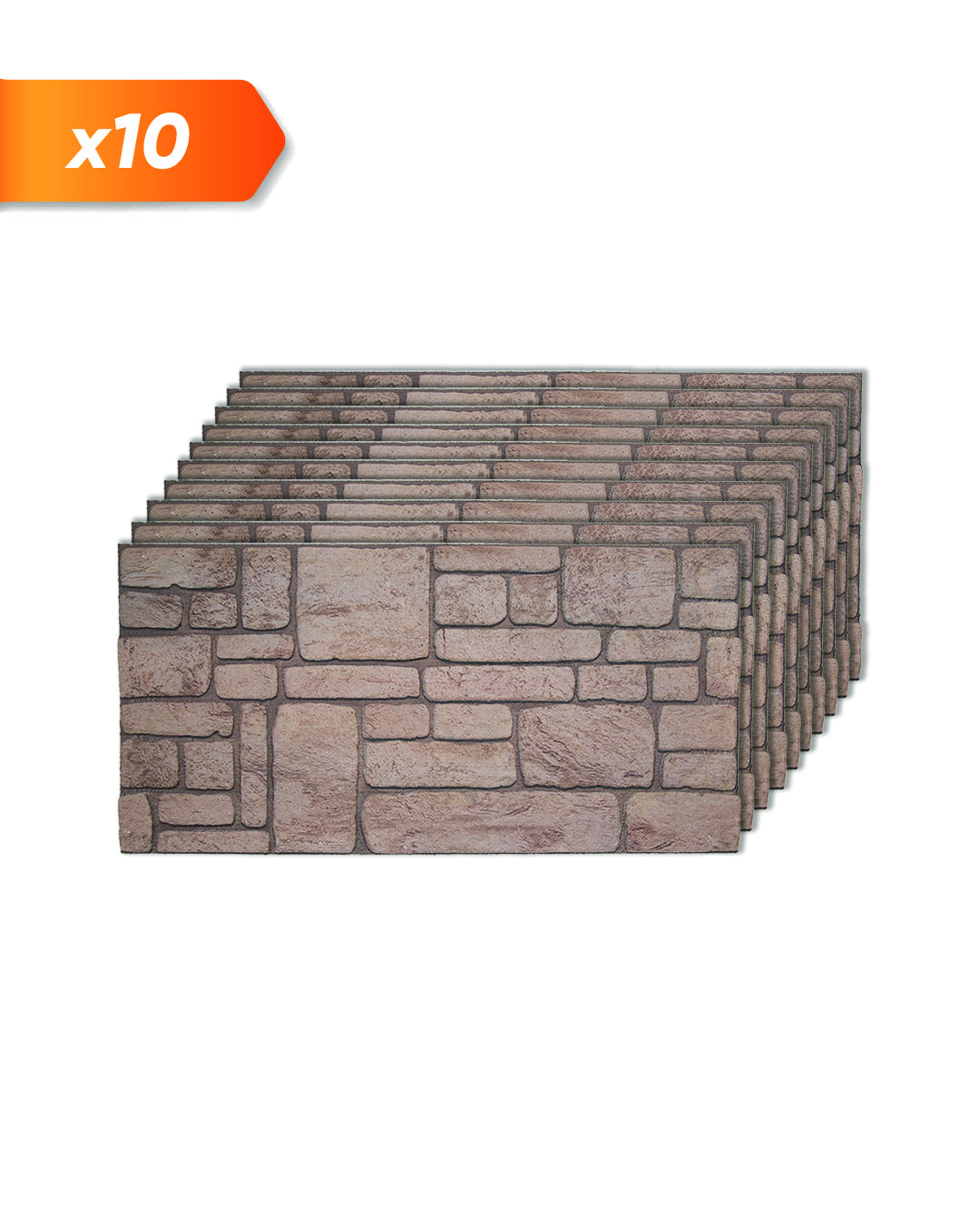 Ancient Traces K-03 Faux Revêtement Mural 3D