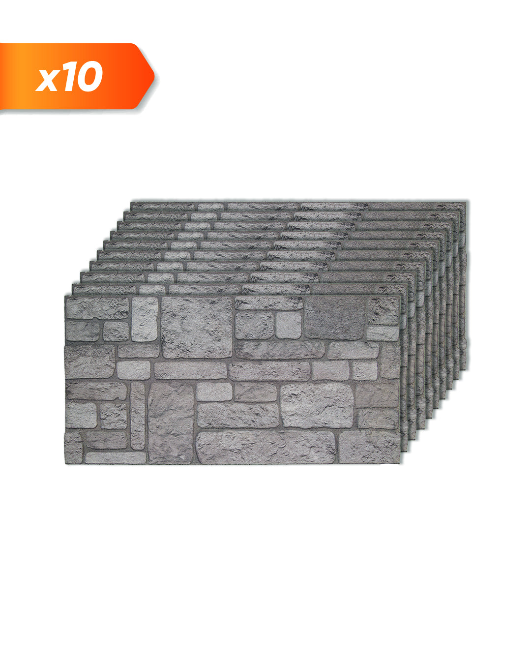 Backyard 100x50cm Article: K-04 Revêtement Mural 3D