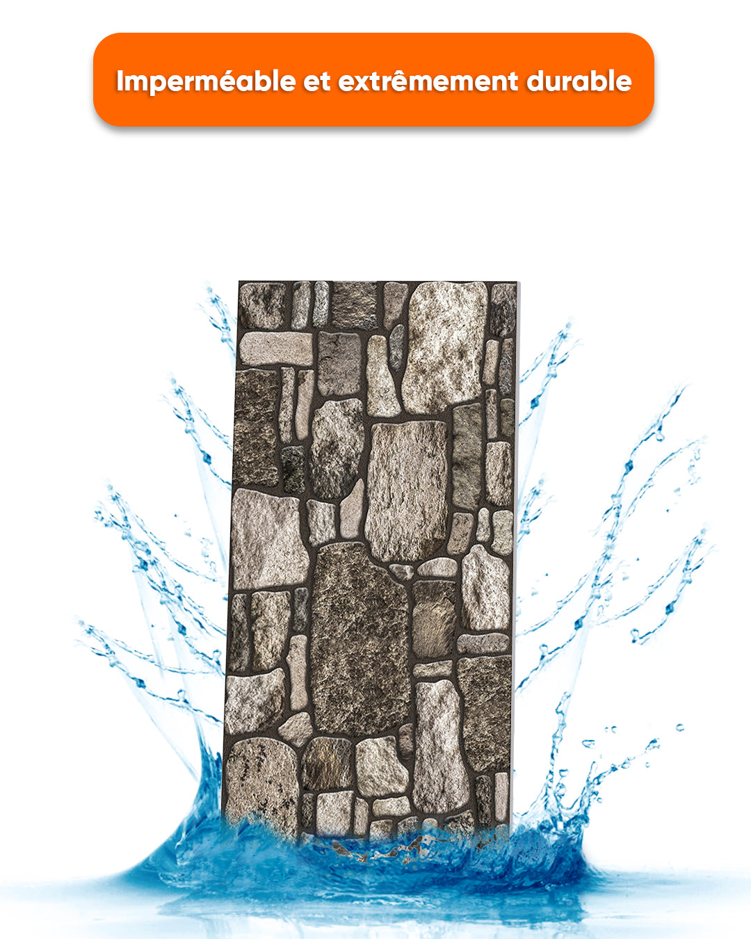 Tradition Stone KR-8 Faux Revêtement Mural