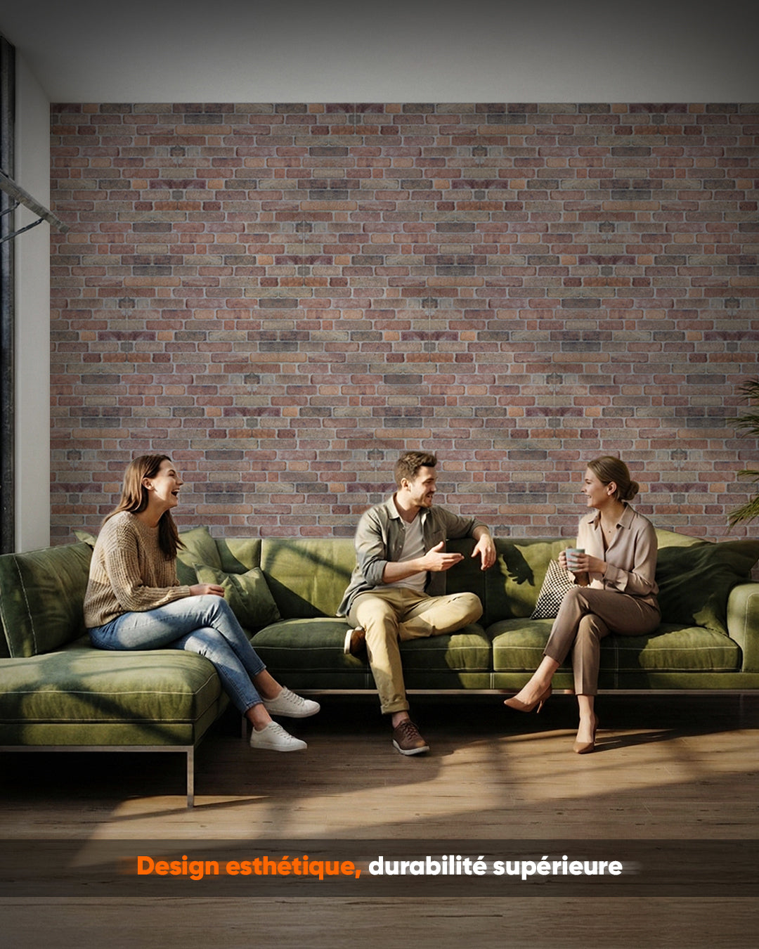 Cross Town 100x50cm Item: L-1713 3D Wall Covering 