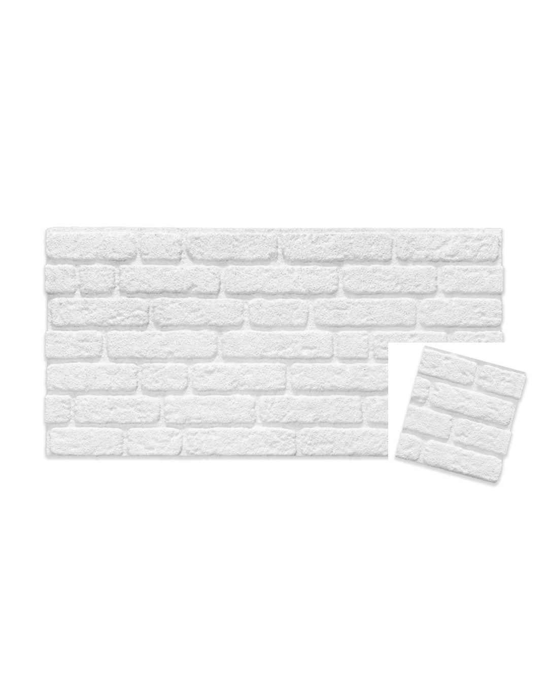 White Snow 100x50cm Article: L-1900 Revêtement Mural 3D