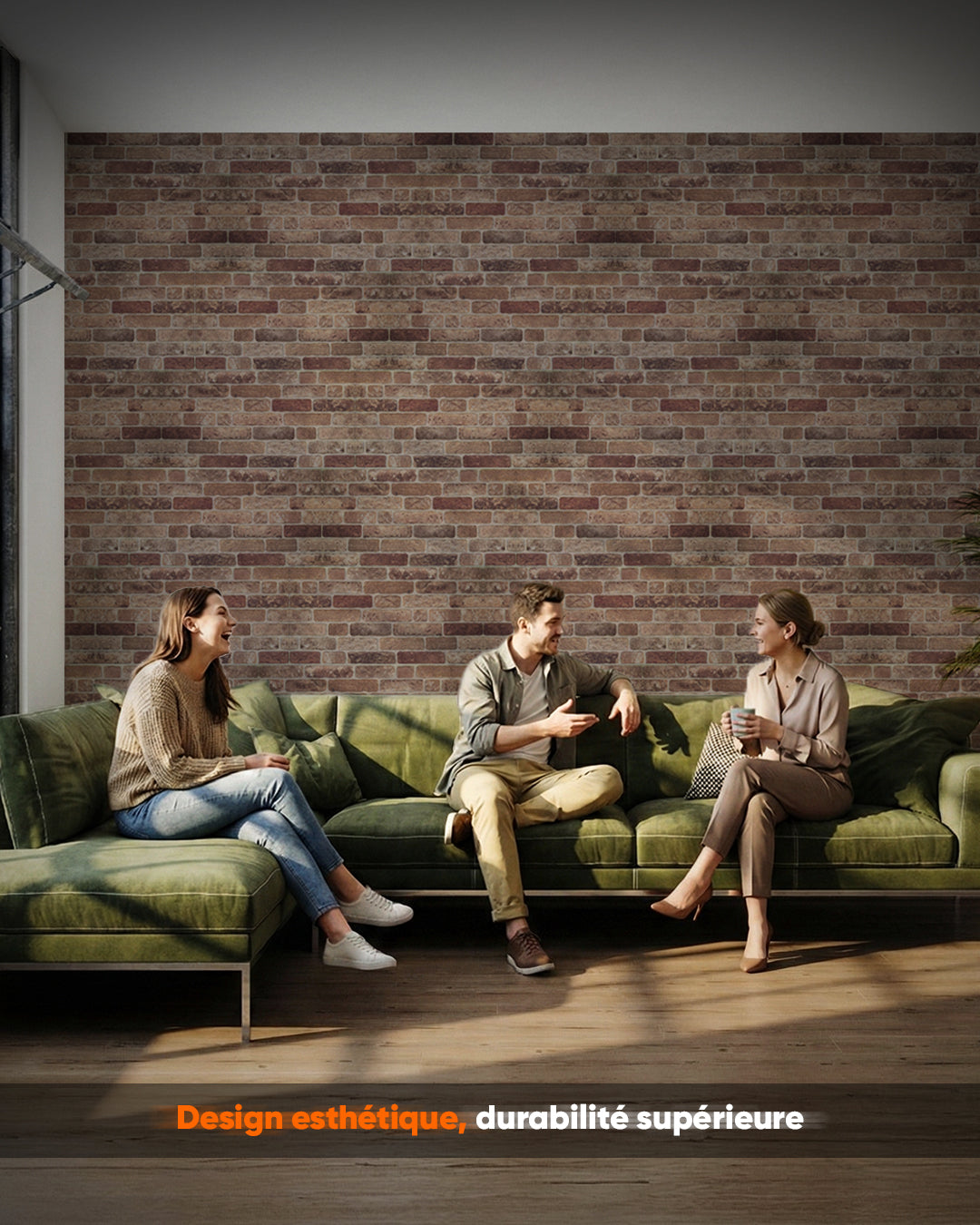 Farmhouse Style 100x50cm Item: L-1901 3D Wall Covering 
