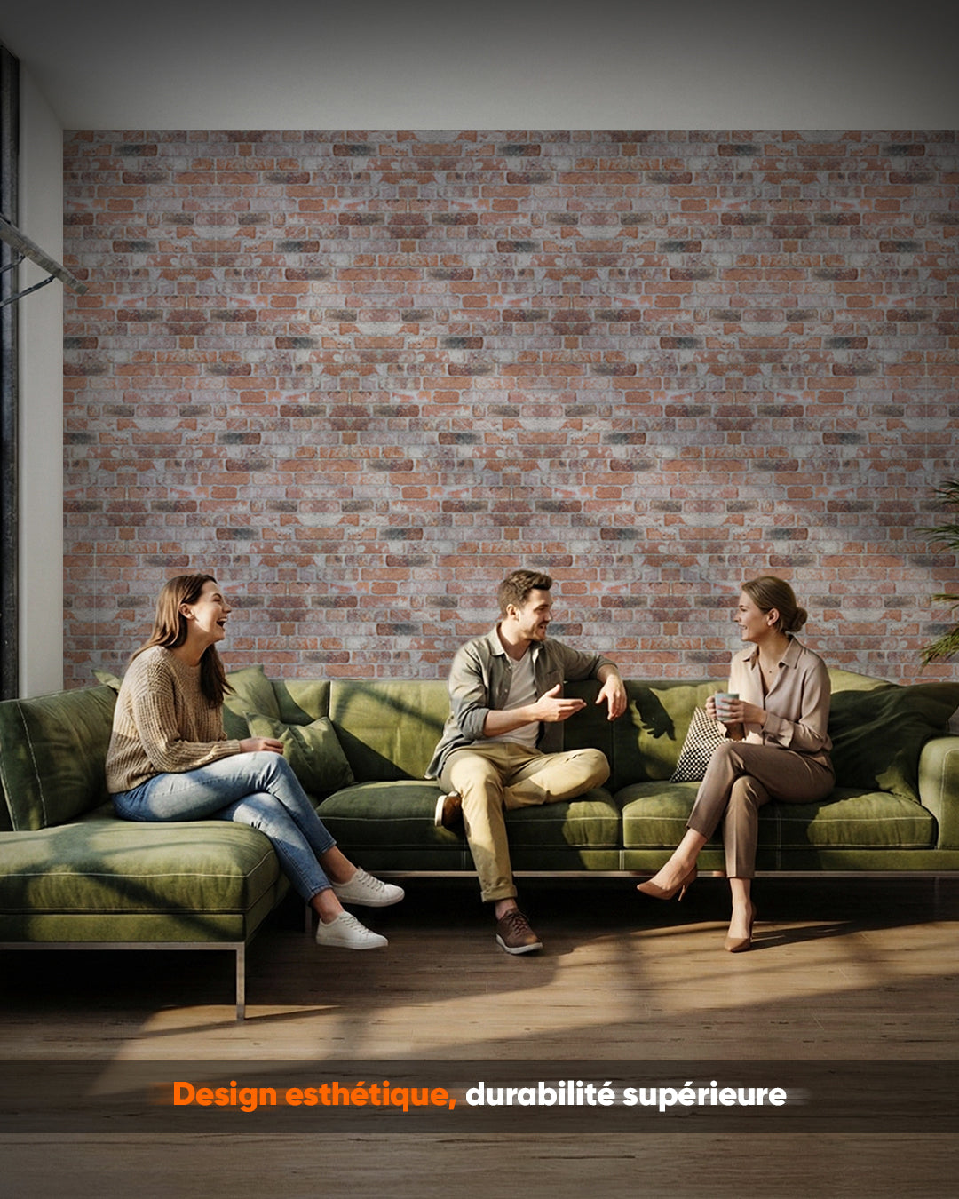 Old Temple 100x50cm Article: L-1925 Revêtement Mural