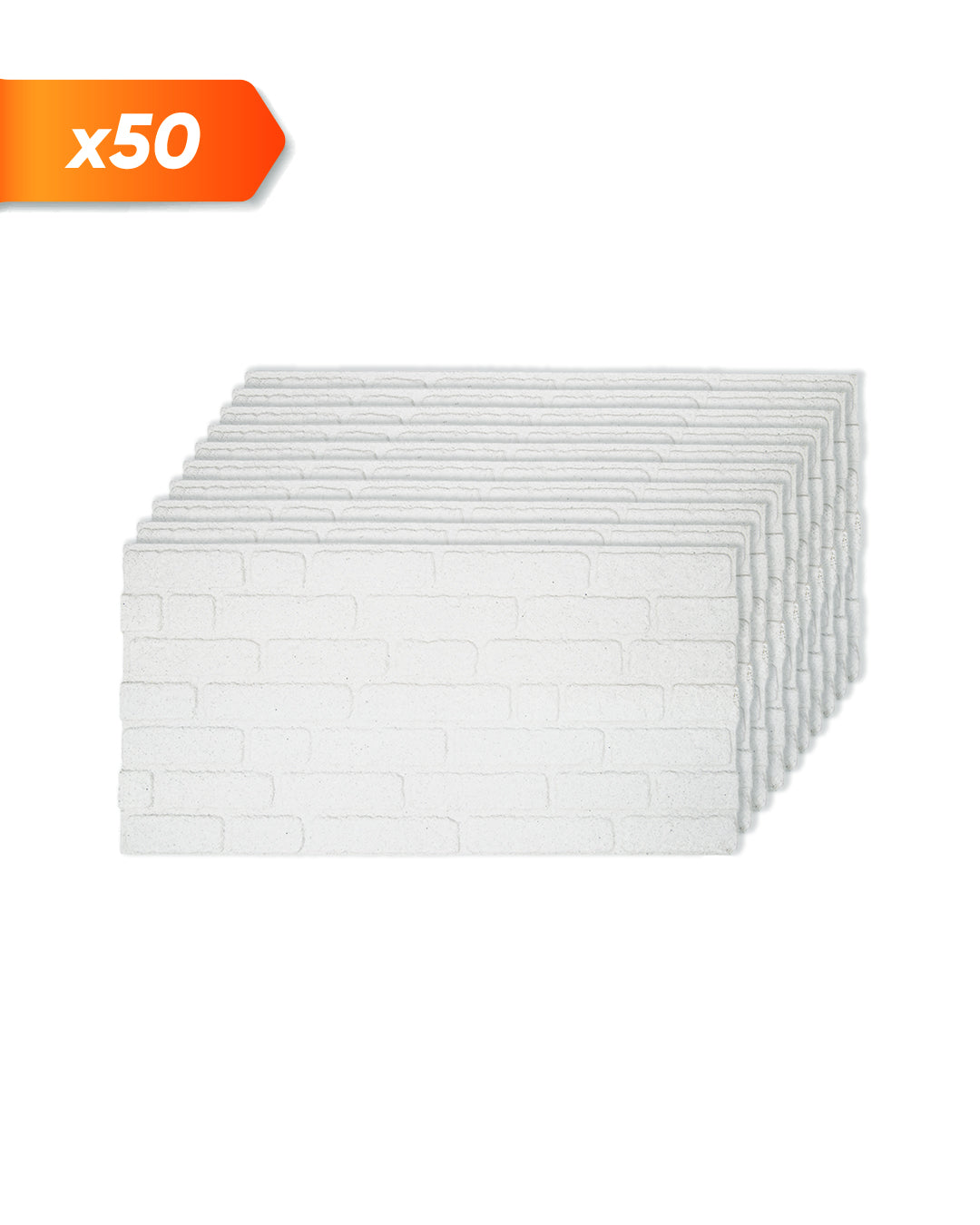 White Snow 100x50cm Item: L-1900 3D Wall Covering 