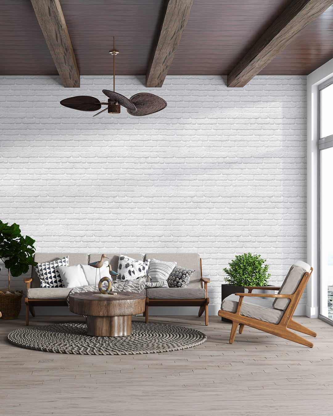 White Snow 100x50cm Item: L-1900 3D Wall Covering 