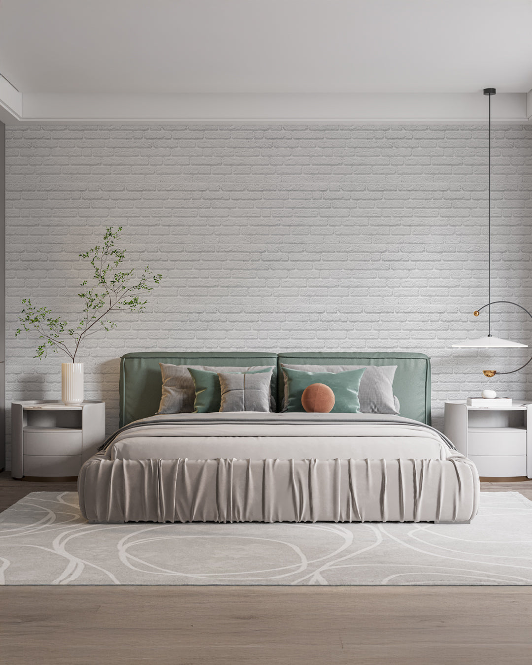 White Snow 100x50cm Item: L-1900 3D Wall Covering 