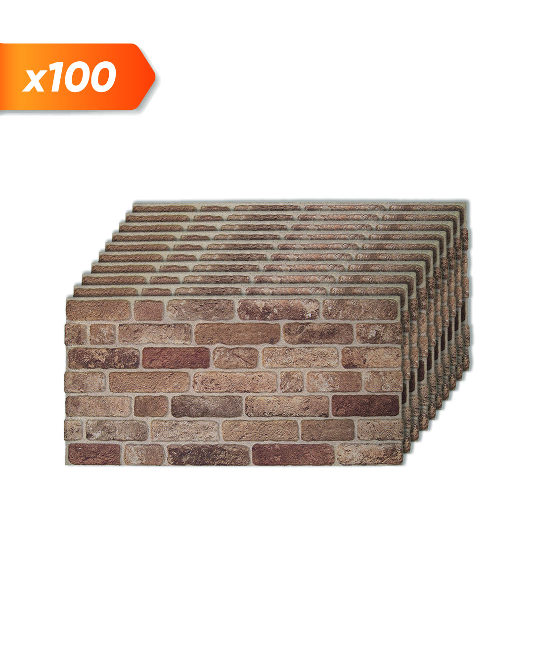 Farmhouse Style 100x50cm Article: L-1901 Revêtement Mural 3D