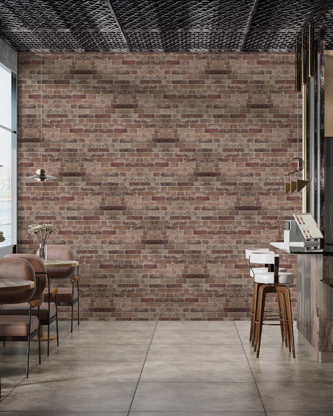 Farmhouse Style 100x50cm Article: L-1901 Revêtement Mural 3D