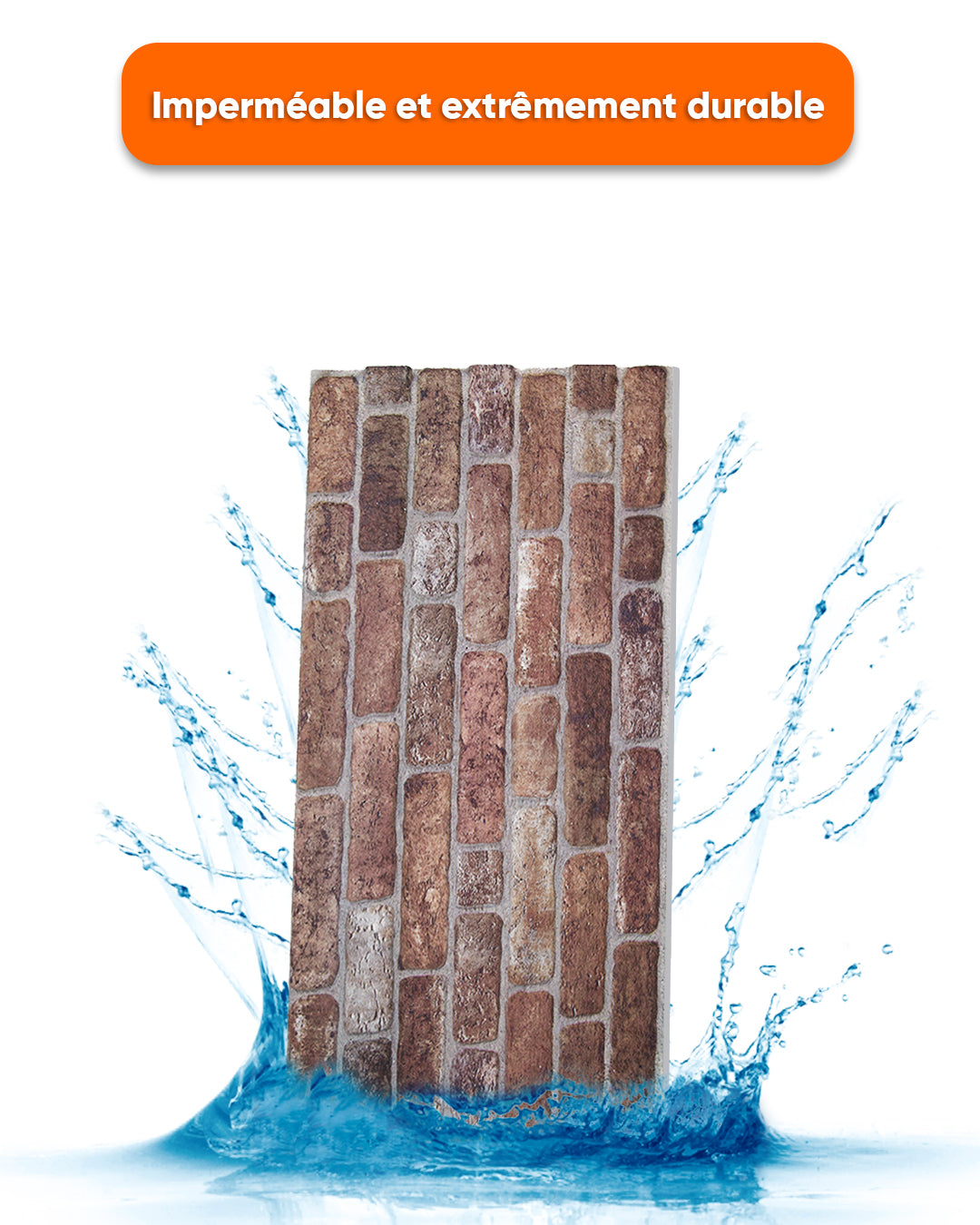 Old Castle 100x50cm Item: L-1907 3D Wall Covering 