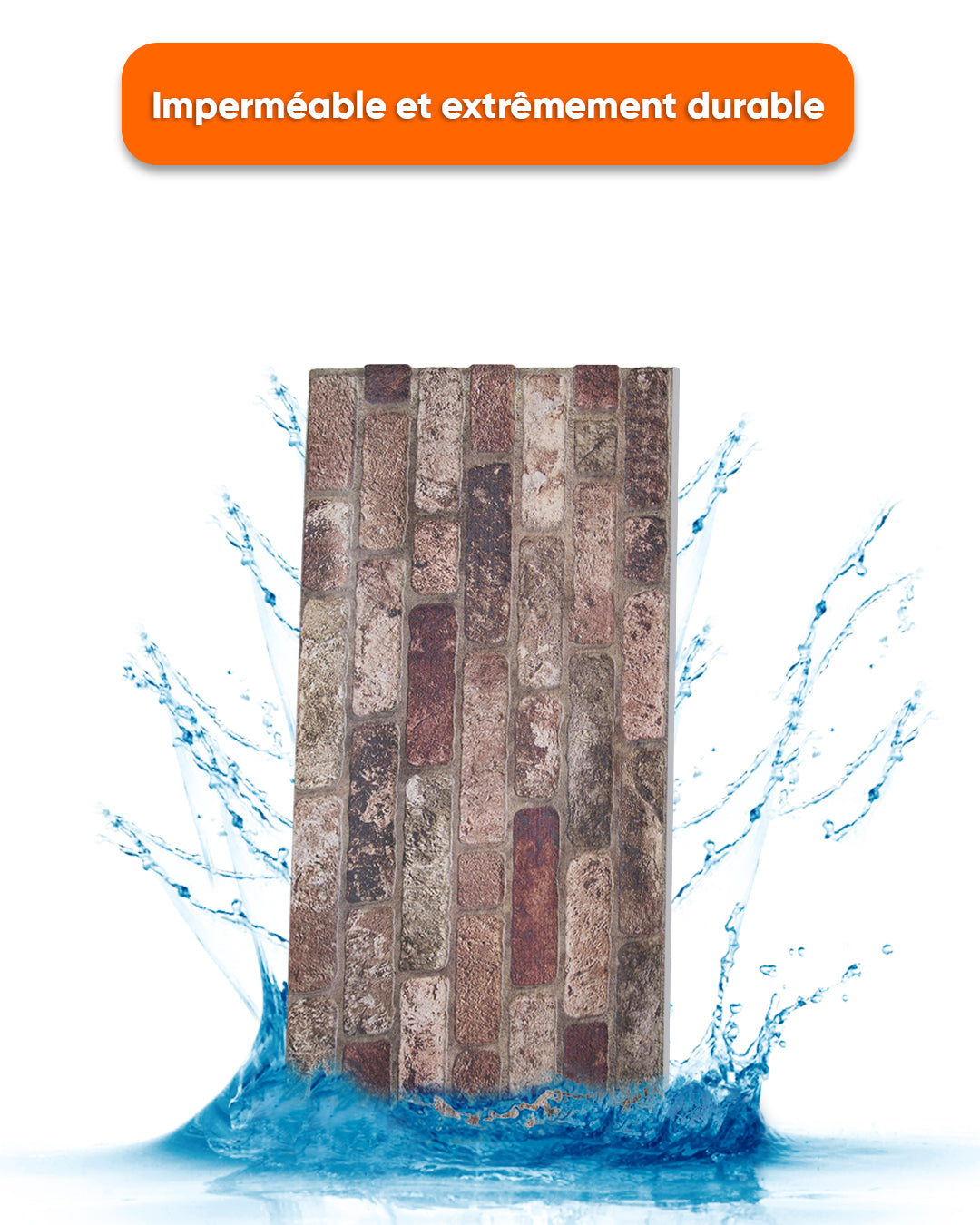 Sandsturm 100x50cm Article: L-1924 Revêtement Mural 3D