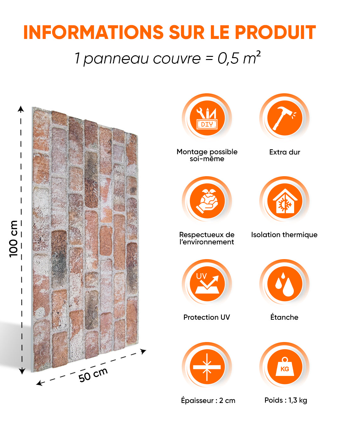 Old Temple 100x50cm Item: L-1925 Wall Covering 