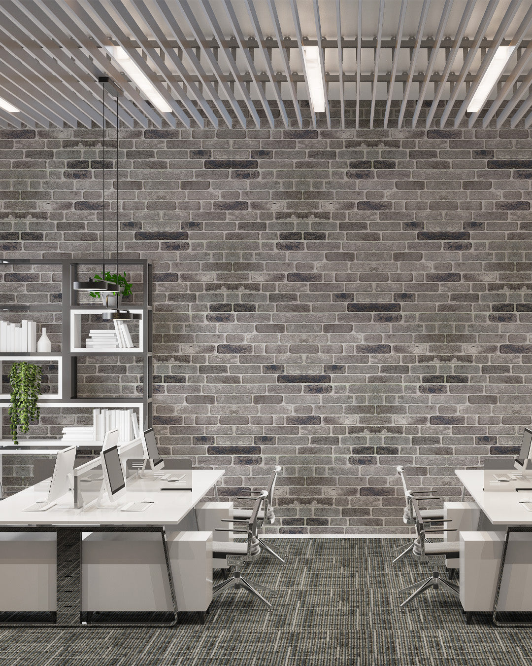 Path Of Gray 100x50cm Item: L-1926 3D Wall Covering 