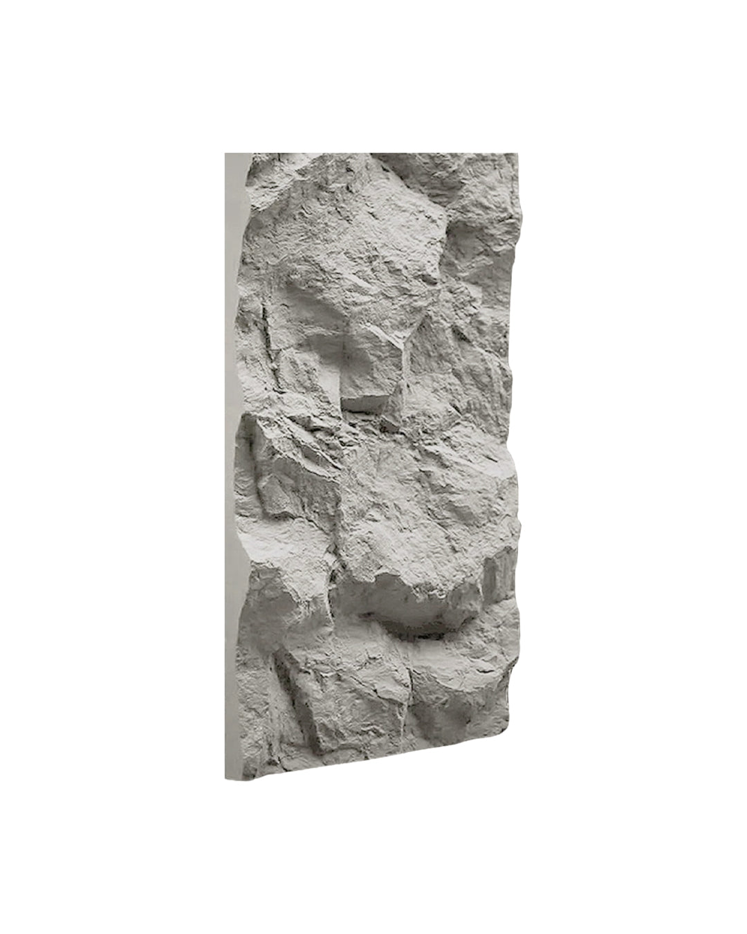 Panneaux Muraux 3D en Pierre Light Grey