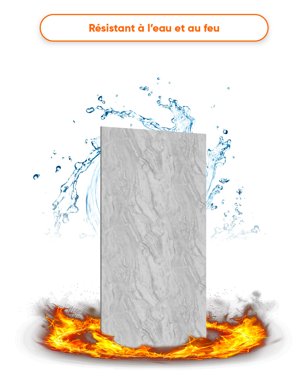 Marble Alternative to Bathroom Tiles/Mars Bubble